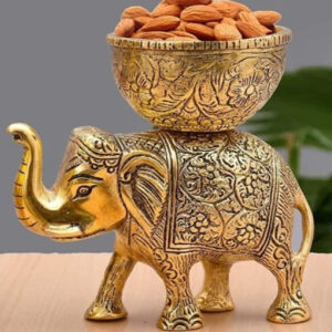 Handcrafted Elephant Decorative Bowl – Elegant Gift & Home Décor